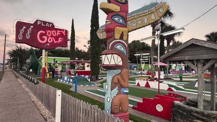 Goofy Golf in Fort Walton Beach offers family fun