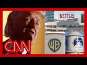 Trump enters Warner Bros. fight, says it’s ‘imperative that CNN be sold’