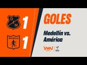 Medellín vs. América de Cali (1-1): ver resumen y goles del partido por Liga BetPlay 