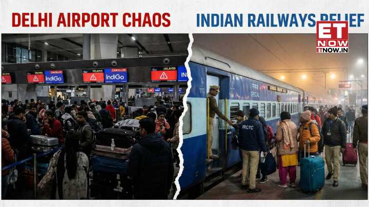 IndiGo flights crisis once again reminds us why Railways is the backbone of Indian transportation system