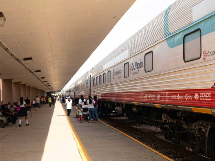 Del 9 al 13 de diciembre estará en Ciudad Juárez  el “Dr. Vagón, Tren de la Salud”