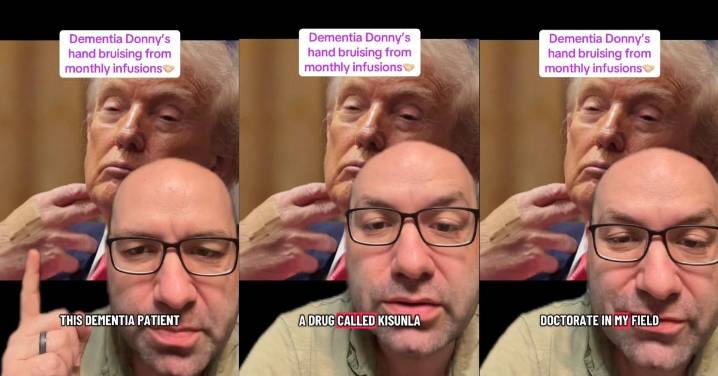 Physical Therapist With a Doctorate Shares Theory That Trump Has Dementia