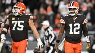 Browns G Joel Bitonio praises QB Shedeur Sanders, laments problems