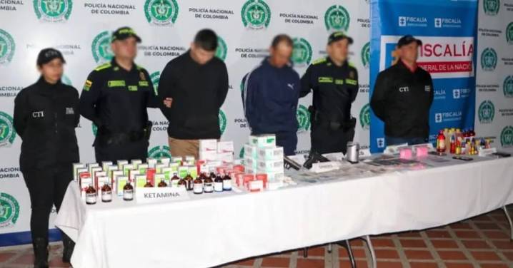 Laboratorio de tusi operaba a plena vista del barrio en Dosquebradas: dos capturados y arsenal químico incautado