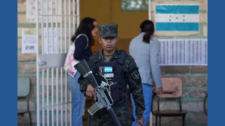 Vote count under way in Honduras to elect new president in a close race after Trump’s intervention