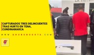 Capturados tres delincuentes tras hurto en Tena Cundinamarca