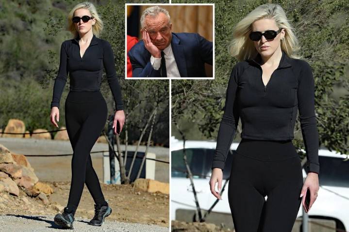 Olivia Nuzzi shows off curves on hike in LA