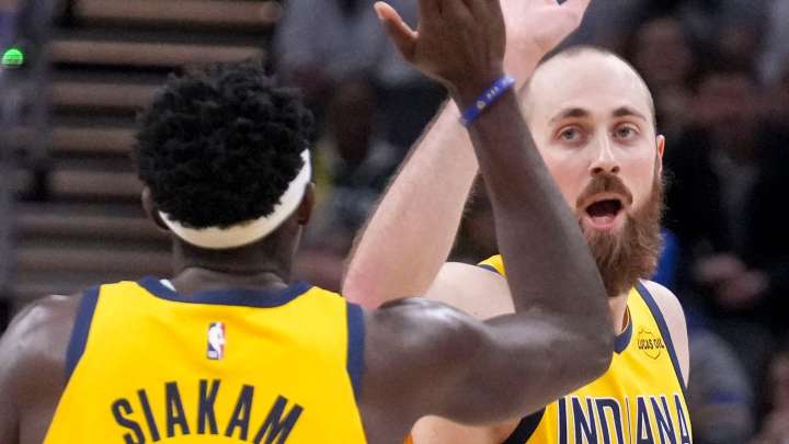 Jay Huff, Isaiah Jackson, Tony Bradley producing for Pacers at the 5