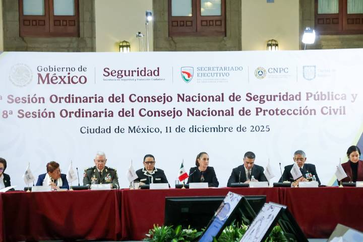 Pablo Lemus Navarro, Gobernador de Jalisco, participa en la 52ª Reunión del Consejo Nacional de Seguridad Pública