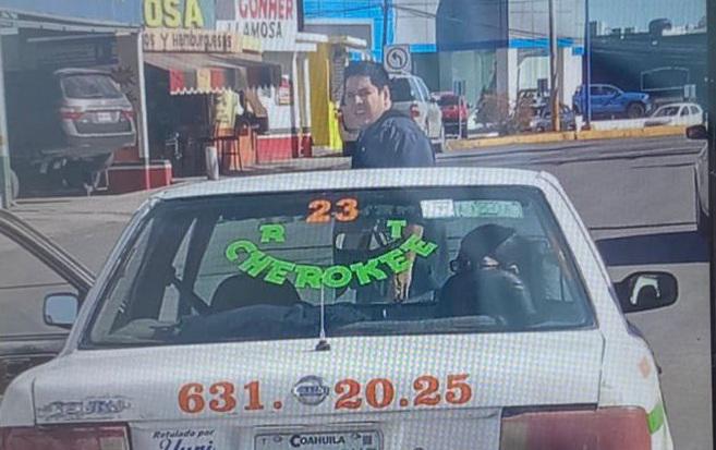 Violencia en Monclova: taxista golpea con bate a chofer de Estafeta frente a Clínica 7 (video)
