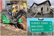 At Loudoun County crossroads, 98-year-old Gilberts Corner gas station torn down