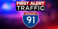 Crash closes 2 lanes on I-91 north in Cromwell