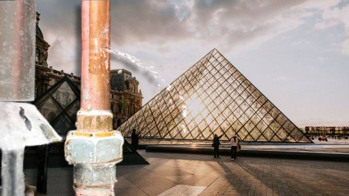 Fuga de agua en el Museo de Louvre provoca una inundación, se dañan más de 400 obras