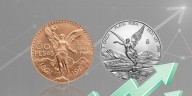 Cuánto bajó el precio del centenario de oro y la onza de plata para este 8 de diciembre