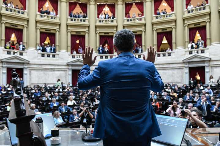 Martín Menem fue reelecto como presidente de la Cámara de Diputados por amplia mayoría