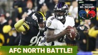 Baltimore Ravens, Pittsburgh Steelers FIGHT FOR AFC NORTH, Packers, Bears match up in NFC North