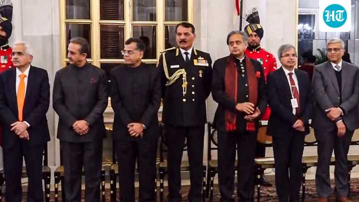 Tharoor attends official dinner for Putin, meets Sitharaman, Jaishankar