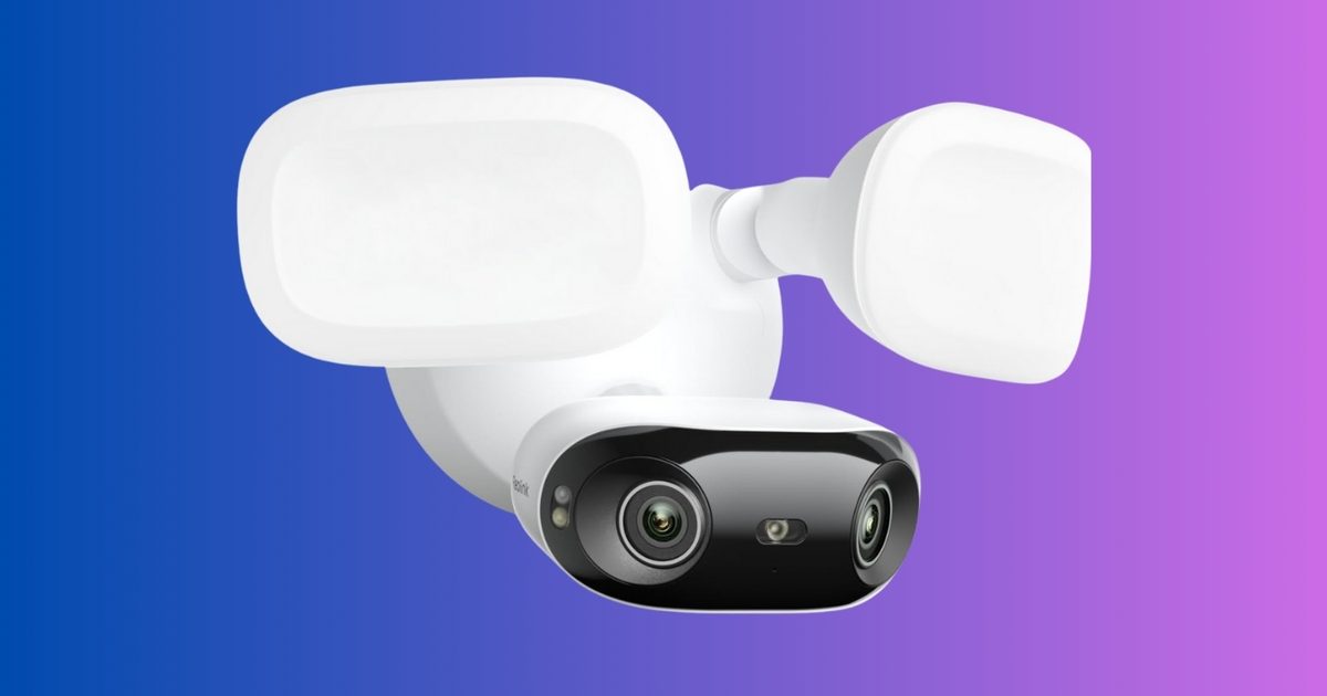 Get a 4K floodlight security camera with 180° coverage for 30% off this Cyber Monday