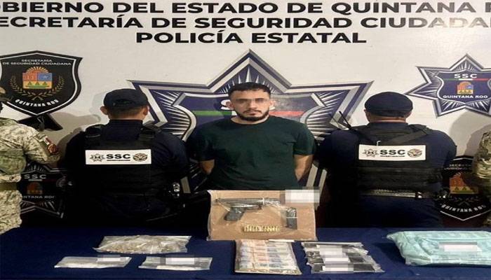 Detienen en Quintana Roo a presunto jefe de plaza del CJNG