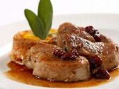 Receta de lomo de cerdo en sartén con salsa de ciruela