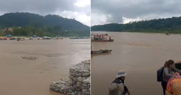 [URGENTE] Empezó a crecer el caudal del río Bermejo: podrían cerrar el paso fronterizo