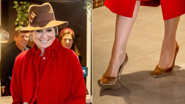 Queen Máxima Brings Back a Go-to Suede Stiletto for PUM Awards