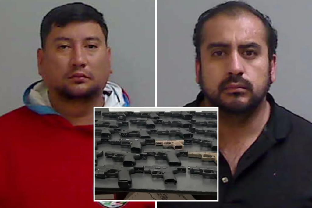 Texas gun smugglers Luis Torres Mujica and Jesse Joe Camacho arrested at southern border