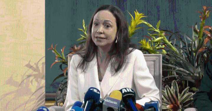 Venezuela’s Machado taunts Maduro government after dramatic exit to Oslo