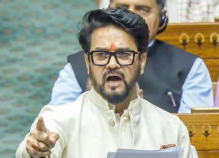 Anurag Thakur Urges Speaker To Act Against Trinamool Member Over Using E