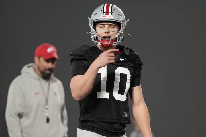 What Julian Sayin, C.J. Stroud said about Brian Hartline leaving Ohio State football for USF