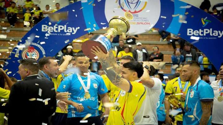 ¡Gesta nacional en Sopó! Colombia se corona campeón Suramericano de fútbol de salón