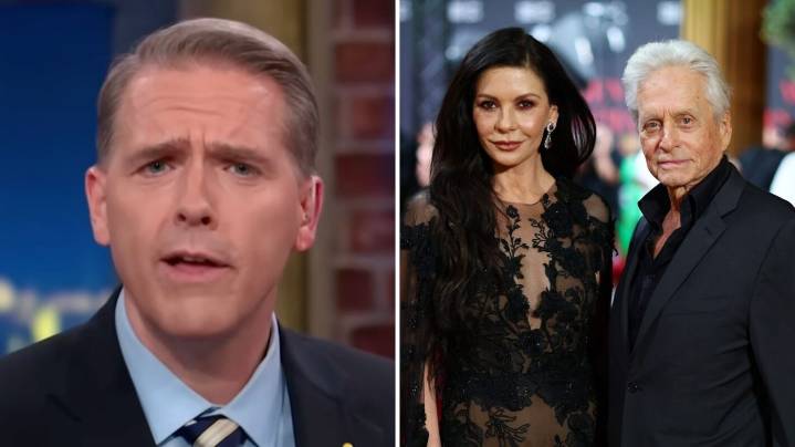 CNN's Scott Jennings Sends Blunt Message to Michael Douglas & Catherine Zeta