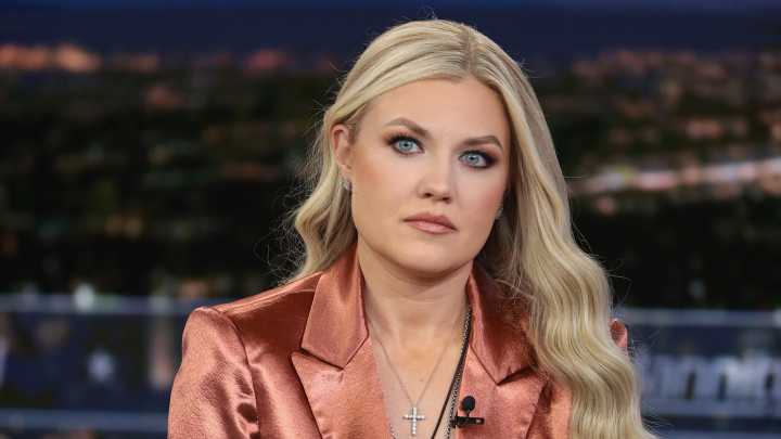 Erika Kirk's Black Lace Pants On Megyn Kelly Show Caused Quite The Stir