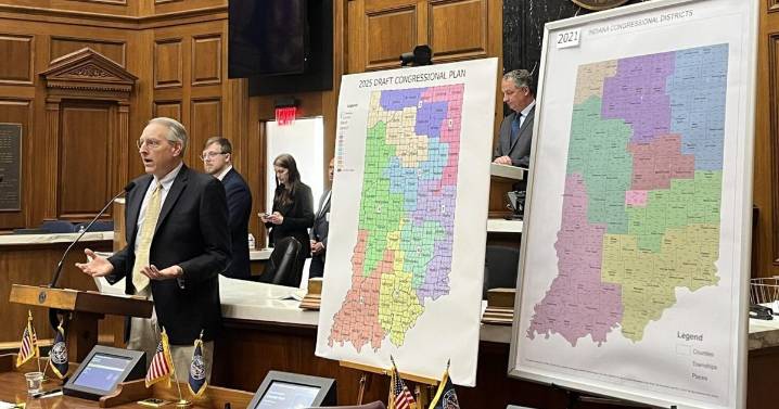 Indiana House approves redistricting bill, sending issue to state Senate