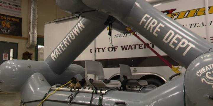 Watertown Fire Department praises safety of new rescue boat