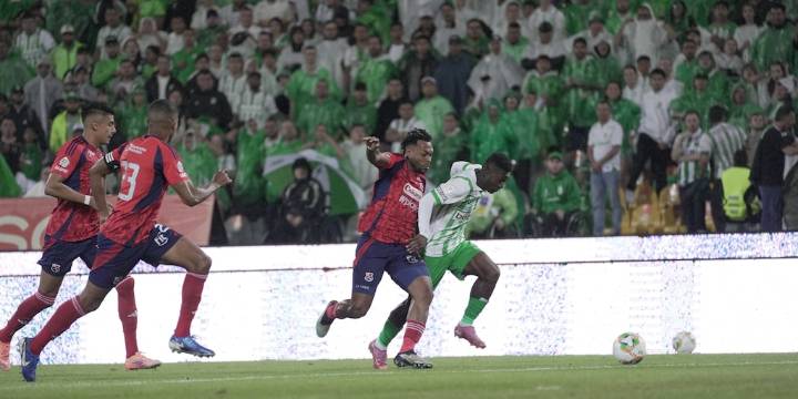 Nacional vs. Medellín: hora y dónde ver la gran final de ida de la Copa BetPlay