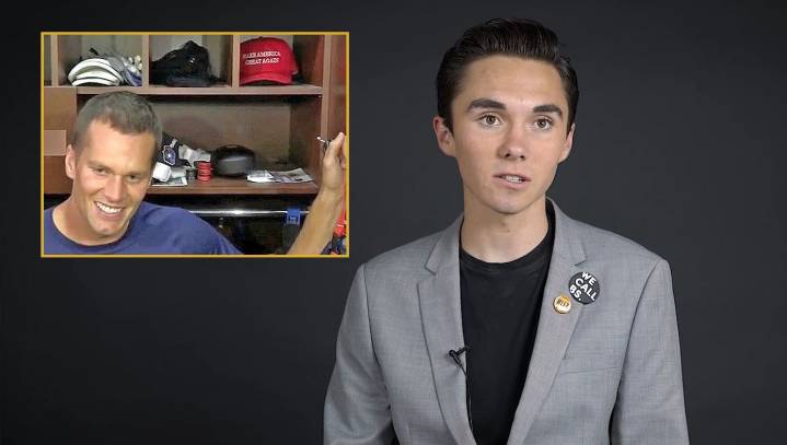 David Hogg Decides To Win 8 Super Bowls After Hearing Tom Brady Is A Trump Supporter