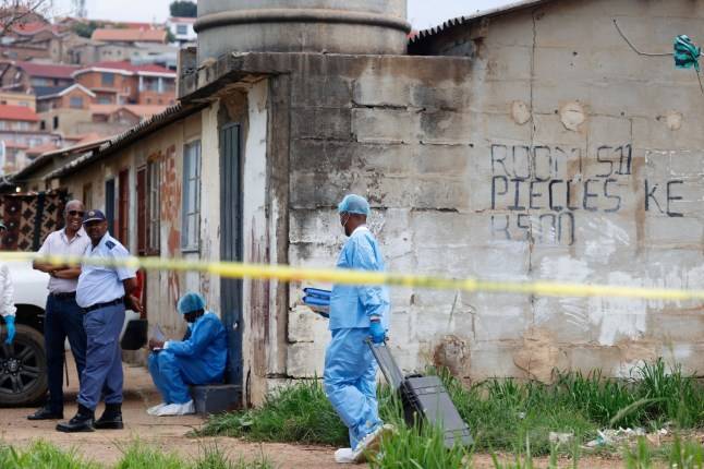 Three children among 11 killed after gunman opens fire at South African bar