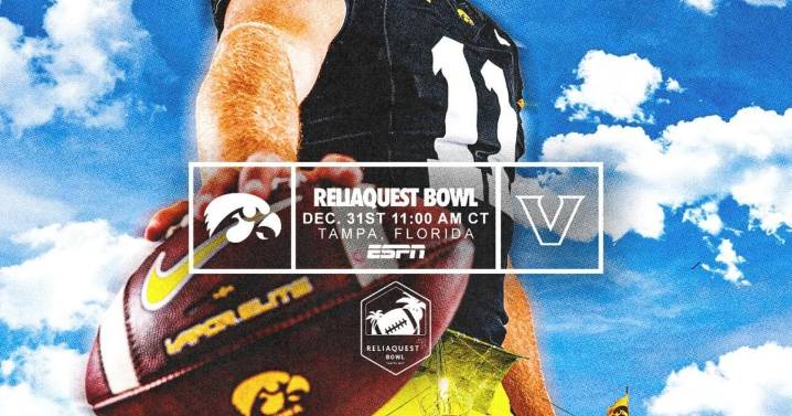 Iowa Hawkeyes Announce ReliaQuest Bowl Matchup