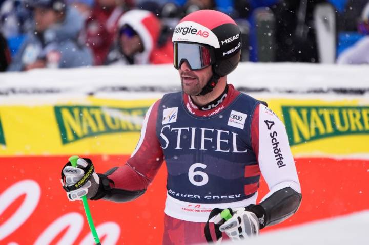 Austrian ski racer Vincent Kriechmayr wins weather
