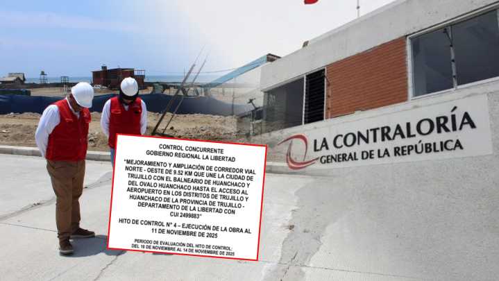 La Libertad: Contraloría advierte sobre deficiencias que ponen en riesgo avance de carretera Trujillo