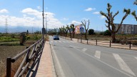 Reabierta al tráfico la Carretera de Híjar tras dos meses cortada por las obras del colector en Las Gabias