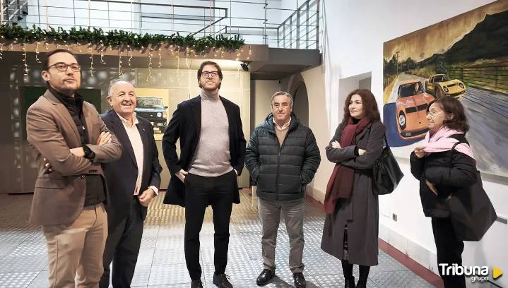 Ferrari, Lamborghini y Porsche como nunca se habían visto: en lienzos