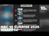 NBC 10 Sunrise's 2025 wrapped stats