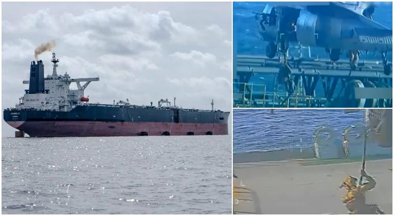 Incauta EU el mayor buque petrolero a Venezuela 🎦