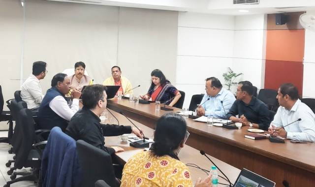 Odisha Reviews Gangua Nala Development Project in Bhubaneswar