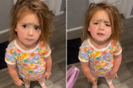 Toddler Left Alone With Mom’s Makeup, Mom Not Prepared for What She Finds