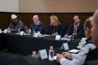 Sostiene Maru y el secretario de Agricultura federal reunión con productores