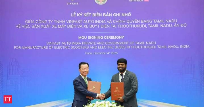 Vietnamese electric carmaker VinFast plans $500 mn investment to expand Tamil Nadu plant