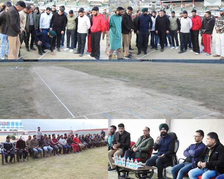 Doda to host T-20 Leather Ball Cricket Tournament -Alpha Cup 2025, DC finalizes arrangements for mega sports event